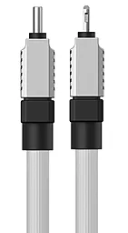 Кабель Baseus USB PD CoolPlay Series 20w 3a USB Type-C - Lightning cable white (CAKW000002) - миниатюра 3