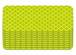 Світловідбиваюча наліпка Reflective Warning Strip Tape  Yellow - мініатюра 2