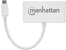 USB Type-C хаб Intracom Manhattan 3xUSB 3.0 + USB-C Port - миниатюра 3