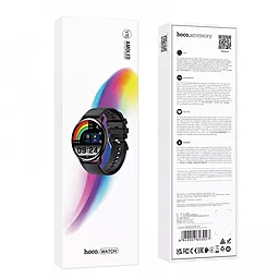 Смарт-часы Hoco Smart Sports Watch Y15 (Call Version) Black - миниатюра 3