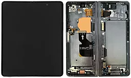 Дисплей Samsung Galaxy Z Fold 4 F936 (внутрішній) з тачскріном і рамкою, сервісний оригінал, Black