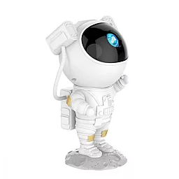 Лазерний нічник-проектор зоряного неба Astronaut White - мініатюра 2