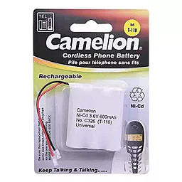Акумулятор для радіотелефону Camelion T110 3.6V 600mAh