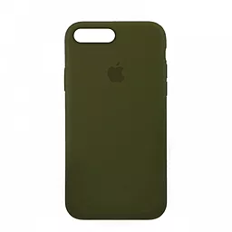 Чехол Silicone Case Full для Apple iPhone 7 Plus, iPhone 8 Plus Army Green