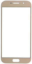 Корпусное стекло дисплея Samsung Galaxy A7 A720F 2017 (original) Gold