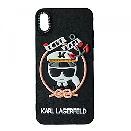 Чехол Karl Lagerfeld для Apple iPhone X/XS  Black №6