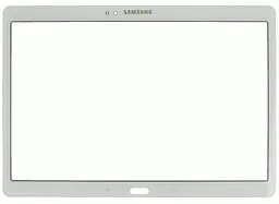 Корпусне скло дисплея Samsung Galaxy Tab S 10.5 (T800, T805) (з OCA плівкою), оригінал, White