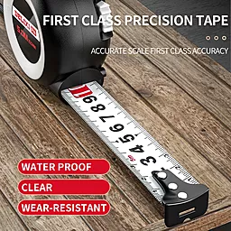 Delixi Pro Рулетка 5метрів Steel Tape Measure High Precision Ranging Tool - мініатюра 4