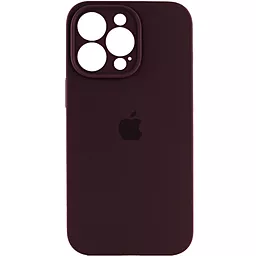 Чехол Silicone Case Full Camera для Apple iPhone 14 Pro Max  Maroon