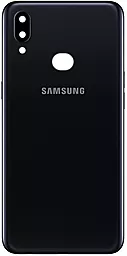 Задняя крышка корпуса Samsung Galaxy A10S 2019 A107 со стеклом камеры Original Black