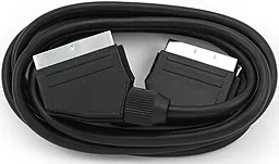 Видеокабель Cablexpert SCART М-М 21-pin 1.8м Black (CCV-518) - миниатюра 3