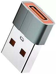 Адаптер-переходник ColorWay M-F USB-A -> USB Type-C Gray (CW-AD-CA) - миниатюра 4