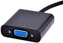 Відео перехідник (адаптер) STLab HDMI M - VGA F + Audio 3.5mm - 3.5mm Чорний (U-990) - мініатюра 4
