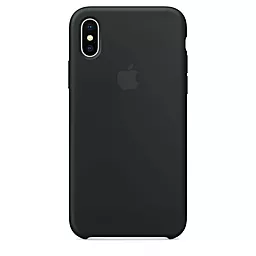 Чехол Silicone Case для Apple iPhone XS Max Black