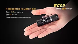 Фонарик Fenix RC09 CREE XM-L2 U2 LED Черный - миниатюра 4