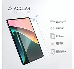 Защитное стекло ACCLAB Full Glue для Xiaomi Pad 6 11" - миниатюра 3