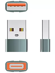 Адаптер-переходник ColorWay M-F USB-A -> USB Type-C Gray (CW-AD-CA) - миниатюра 5