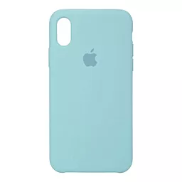 Чохол Silicone Case для Apple iPhone X, iPhone XS Sea Blue