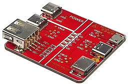 Тестер для перевірки кабелів синхронізації та зарядки MEGA-IDEA для Lightning / Type-C / Micro