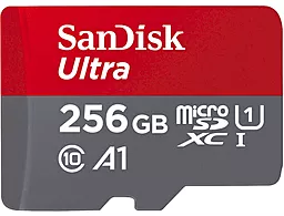 Карта памяти SanDisk microSDXC Ultra 256GB UHS-I A1 Class 10 + SD-adapter (SDSQUAC-256G-GN6MA) - миниатюра 2