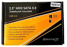 Карман для HDD Grand-X HDE32 - миниатюра 6