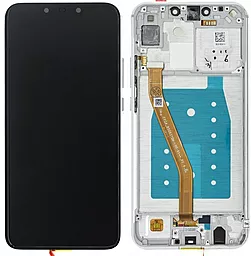 Дисплей Huawei P Smart Plus 2018, Nova 3i с тачскрином и рамкой, White