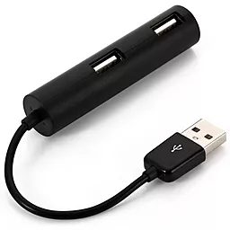 USB хаб EasyLife 4xUSB 2.0 HUB 12см Black (X-H060) - миниатюра 2