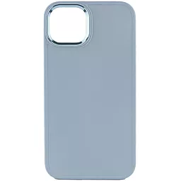 Чохол Epik TPU Bonbon Metal Style для Apple iPhone 14 Mist Blue
