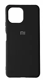 Чехол Silicone Case Full для Protective Xiaomi Mi 11 Lite Black