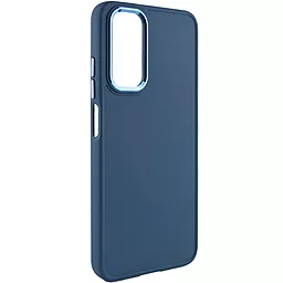 Чехол Epik TPU Bonbon Metal Style для Xiaomi Redmi Note 11 (Global) / Note 11S Cosmos blue