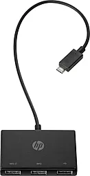 USB Type-C хаб HP USB-C -> Multi-Port Hub (Z8W90AA) - миниатюра 4