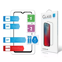 Защитное стекло ACCLAB Full Glue Xiaomi Redmi Note 9T Black (1283126510571) - миниатюра 6