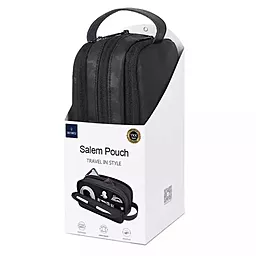 Сумка WIWU Salem Travel Pouch Black - миниатюра 2