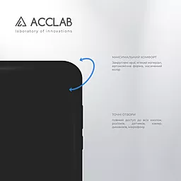 Чехол ACCLAB SoftShell для Xiaomi Redmi Note 10 Black - миниатюра 3