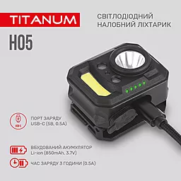 Фонарик Titanum TLF-H05 250Lm 6500K - миниатюра 8