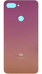 Задняя крышка корпуса Xiaomi Mi 8 Lite Twilight Gold - миниатюра 2