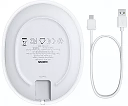 Беспроводное (индукционное) зарядное устройство Baseus Jelly Wireless Charger 15W White (WXGD-02) - миниатюра 3