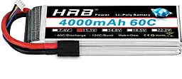 Аккумулятор HRB Lipo 3s 4000mAh 60C (HR-4000MAH-3S-60C)