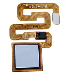 Шлейф Xiaomi Redmi 4X со сканером отпечатка пальца Silver