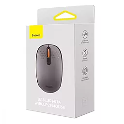 Комп'ютерна мишка Baseus F01A  Grey (B01055502833-00) - мініатюра 6