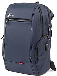 Рюкзак для ноутбука Frime Voyager Navy Blue - миниатюра 3