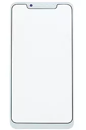 Корпусне скло дисплея Xiaomi Redmi Note 6 Pro (original) White