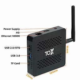 Smart приставка Ugoos Tox3 4/32 GB - мініатюра 2