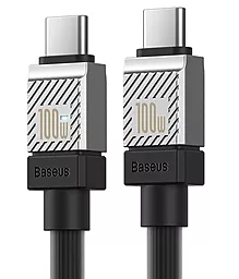 USB PD Кабель Baseus CoolPlay Series 100w 5a 2m USB Type-C - Type-C black (CAKW000302)