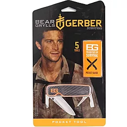 Нож Gerber Bear Grylls Pocket Tool (31-001050) - миниатюра 7