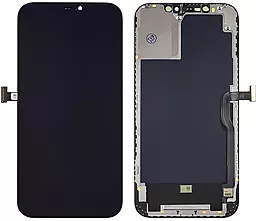 Дисплей Apple iPhone 12 Pro Max з тачскріном і рамкою, (TFT), Black