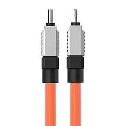 USB PD Кабель Baseus CoolPlay Series 20W 3A 1M USB Type-C - Lightning Cable Orange - миниатюра 3