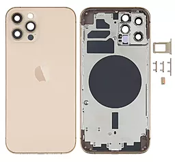 Корпус для Apple iPhone 12 Pro full kit Original - знятий з телефону Gold