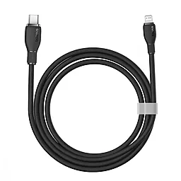 USB PD Кабель Baseus Pudding Series 20W 3A 2M USB Type-C - Lightning Cable Black (P10355701111-01) - мініатюра 2