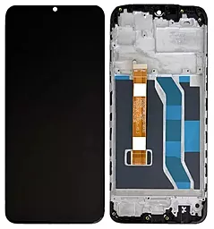 Дисплей Realme 5i, 6i с тачскрином и рамкой, Black